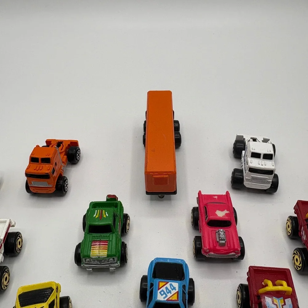 Road‎ Champs Vintage Toy Car Lot of 13 Kids 1989 Micro Machines Vehicles